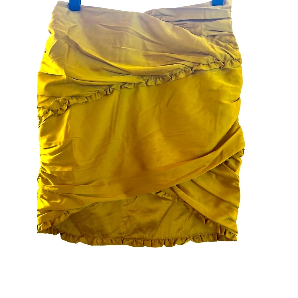For The Love & Lemons Ruffle Alia Mini Skirt Size Small - Picture 13 of 16